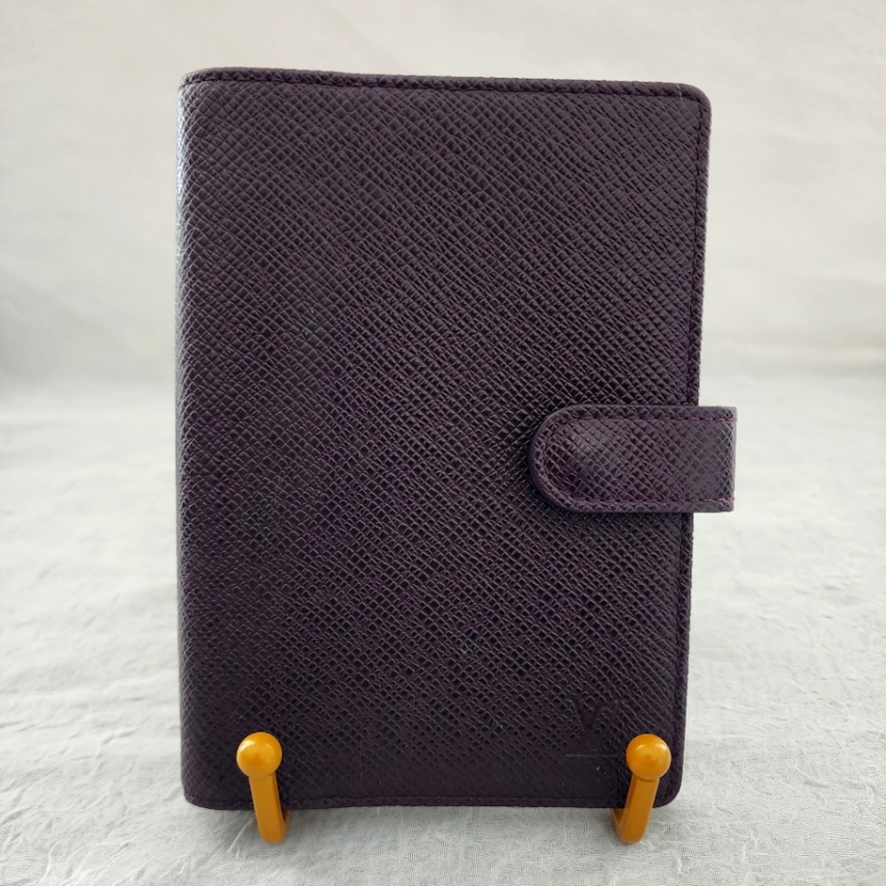 Auth Louis Vuitton Tiaga AGENDA/PASSPORT HOLDER PM
